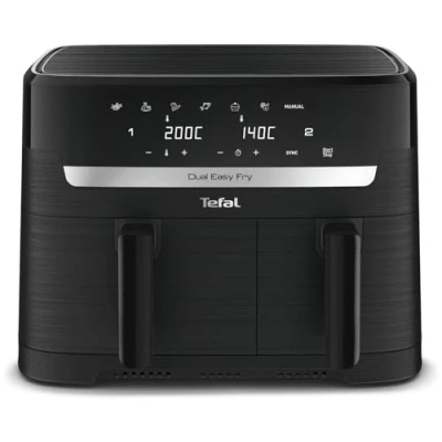 Afbeelding van Tefal Dual Easy Fry &amp; Grill EY9018 Heteluchtfriteuse 2700W 8,3L