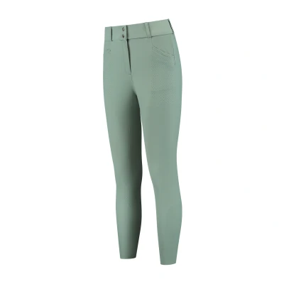 Image de Mrs. Ros Pantalon d&#039;Équitation Seamless Lavender Fields Femme VertVendu par Agradi