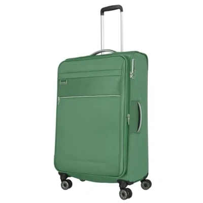 Afbeelding van Travelite Miigo 4 Wheel Trolley L Expandable green Zachte koffer