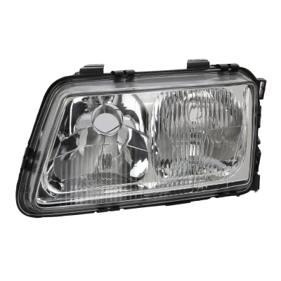 Afbeelding van TYC 20 11228 05 2 Koplampen Links H7, H4 Met mistlampen voor rechtsrijdend verkeer Zonder elektro motor AUDI: A3 Hatchback