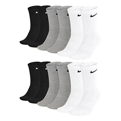 Afbeelding van Nike U NK Everyday Cush Crew 3PR sokken, uniseks, volwassenen