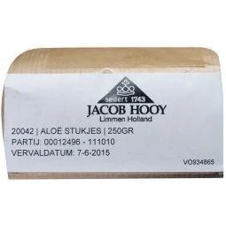 Afbeelding van Jacob Hooy Aloe Vera Stukjes 250gr