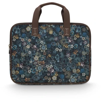 Afbeelding van Pip Studio Olivia Laptophoes Tutti i Fiori Laptop Sleeve Blauw 40x2.5x30cm