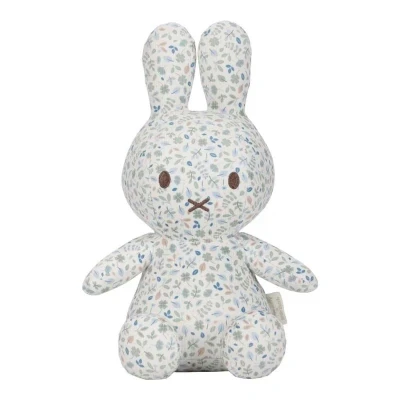 Afbeelding van Nijntje x Little Dutch Knuffel all over print 30 cm Lucky Leaves