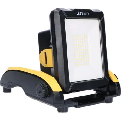 Afbeelding van LED&#039;s Work Draadloze LED Werklamp 2900 Werkt op accu van Makita, Bosch, Dewalt, Milwaukee, Metabo IP54