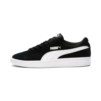 Afbeelding van PUMA Smash V2 L Sneakers, uniseks, Zwart Wit