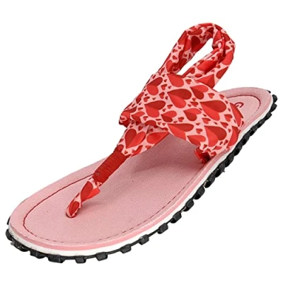 Afbeelding van Gumbies model Slingback Teenslippers voor dames, sandalen, badslippers, badslippers maat 36 43, Candy Cours