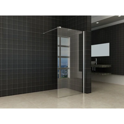 Afbeelding van Wiesbaden inloopdouche + muurprofiel 900x2000 10mm NANO glas