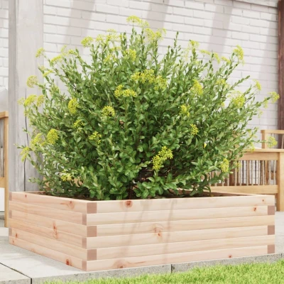 Afbeelding van Plantenbak 80x80x23 cm massief grenenhout