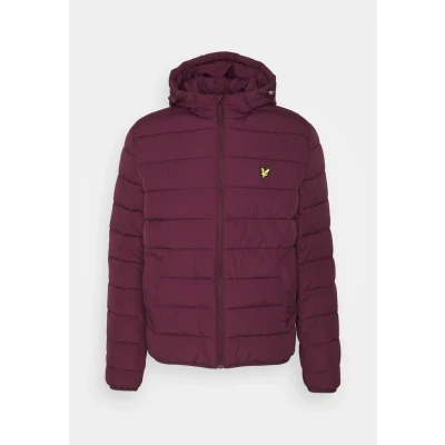 Afbeelding van Lyle &amp; Scott Lightweight Puffer Jacket Jas, Heren, Maat: Large, Burgundy