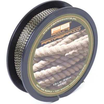 Afbeelding van PB Products Armabraid Onderlijnmateriaal 20m (25lb) Karper onderlijn materiaal