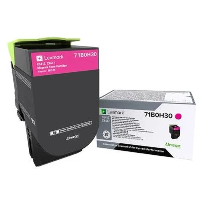 Afbeelding van Lexmark 71B0H30 tonercartridge 1 stuk(s) Origineel Magenta