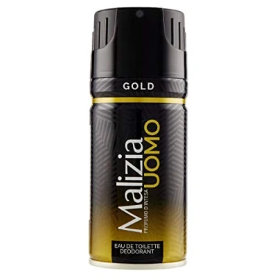Afbeelding van MALIZIA UOMO DEODORANT INTESA GOLD 150ML