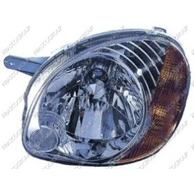 Afbeelding van PRASCO HN3224823 Koplampen rechts H4 Geel Met knipperlamp Zonder afregelmotor voor LWR