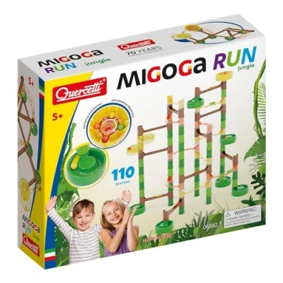 Afbeelding van Quercetti Knikkerbaan Migoga Jungle Super Junior 110 delig