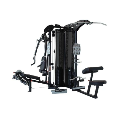 Afbeelding van Inspire Multi gym M5 twee gewichtstapels Zwart Metaal