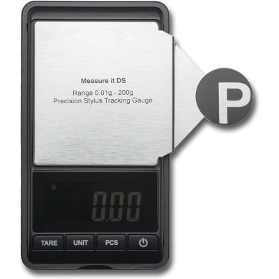 Afbeelding van Pro Ject Measure it DS Naalddrukmeter Naalddrukweger Voor elke platenspeler Zwart (per stuk 1 stuk)