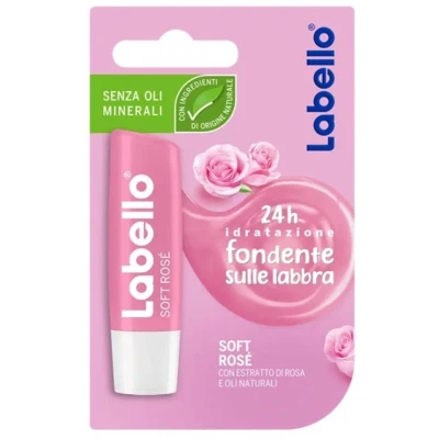 Afbeelding van Labello Lipcare Soft Rosé 4,8 gram