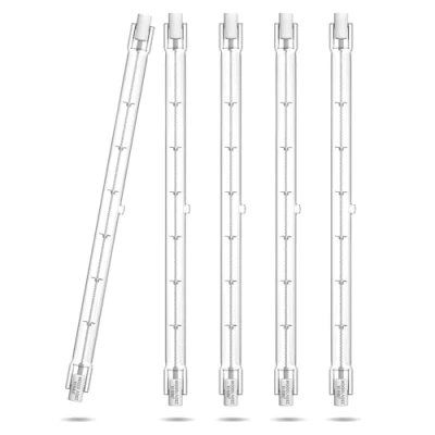 Afbeelding van Klarlight Halogeenlampen R7s 189 mm 1000 W lineair 16.000 lumen warm wit 2800 K lamp type J dimbare lineaire schijnwerper met dubbel uiteinde voor plafondlampen landschapsverlichting