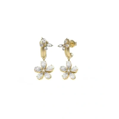 Afbeelding van Guess Oorbellen Yellow goldcoloured, Dames, Maat: One Size, gold coloured