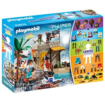Image de Playmobil 70979 My Figures Ilôt des pirates