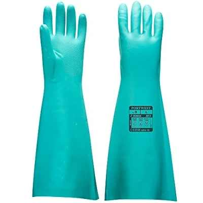 Image de Gant de protection chimique en nitrile Extra Long A813 Portwest