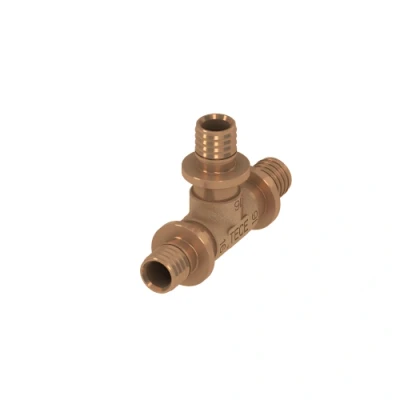 Afbeelding van TECE flex bronzen perskoppeling T stuk 16 x