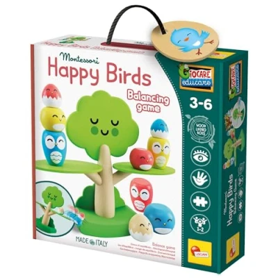 Afbeelding van Lisciani Montessori Houten Babyboom Balanceren