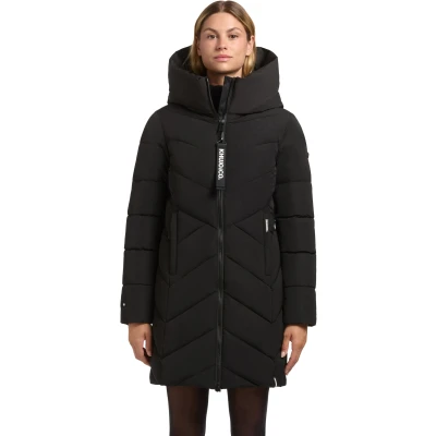 Afbeelding van khujo DARKA2 Wintermantel, Dames, Maat: Large, Black