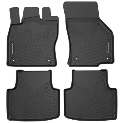 Afbeelding van WALSER 100092 Vloermatset TPE (thermoplastische elastomeer) zwart VOLKSWAGEN: Passat B8 Variant