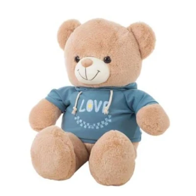 Afbeelding van Knuffelbeer Mifi Love Shirt 80 cm