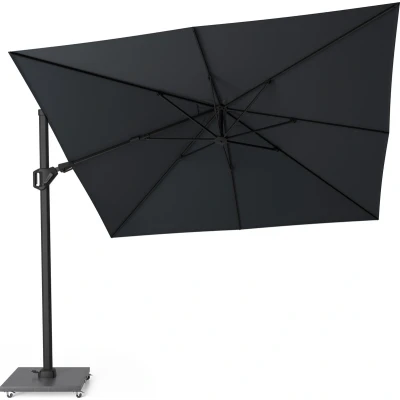Afbeelding van Platinum Sun &amp; Shade Challenger T2 Premium Zweefparasol 300 X Cm Jet Black Zwart Parasols