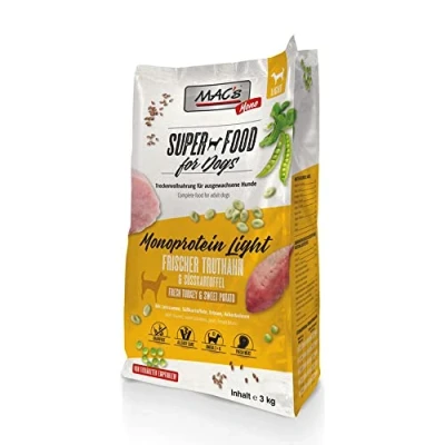 Afbeelding van MAC&#039;s Superfood Hondenvoer Droogvoer Mono Senior/Light 3kg Hondenbrokken
