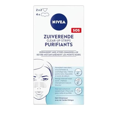 Afbeelding van 1+1 gratis: Nivea Clear Up Strips 6 stuks