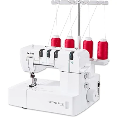 Afbeelding van Brother CV3440, Wit, Coverlock machine, 1000 steken per minuut, Mechanisch, 396 mm