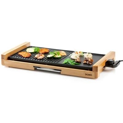 Afbeelding van Domo Do8311tp Teppanyaki Plancha Bamboo Style