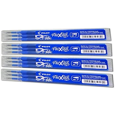 Afbeelding van Frixion BLS FR7 Roller navulverpakking, 0,7 mm, blauw, 4 x 3 stuks