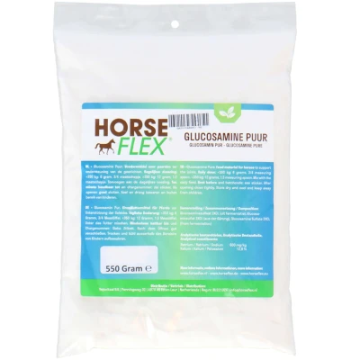 Afbeelding van Horseflex Glucosamine puur Navul 550g