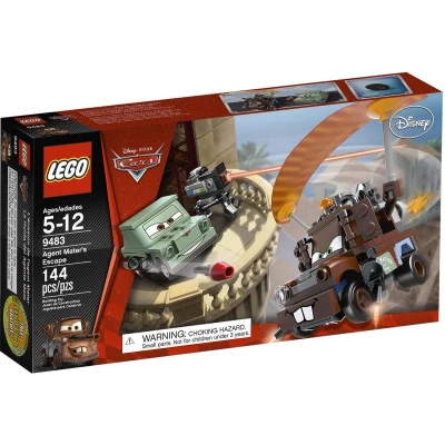 Afbeelding van LEGO Cars 2 Agent Takel&#039;s Ontsnapping 9483