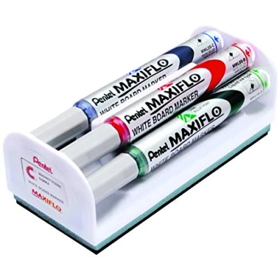 Afbeelding van Set Viltstiften Pentel Maxiflo Bordenwisser