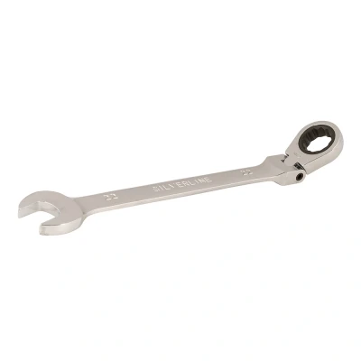 Afbeelding van Silverline Flexibele Steek en Ringratelsleutel 22 mm