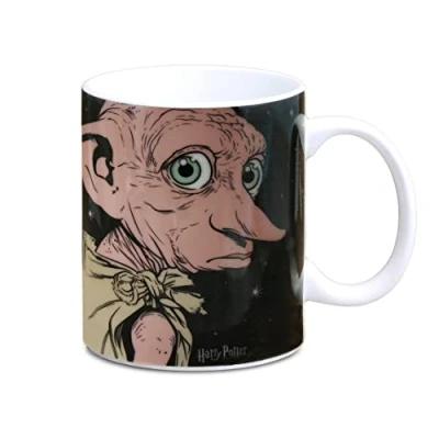 Afbeelding van Logoshirt® Harry Potter I Dobby Is A Free Elf Mok Koffiemok Porselein 300 ml In kleurrijke geschenkdoos Origineel gelicentieerd ontwerp