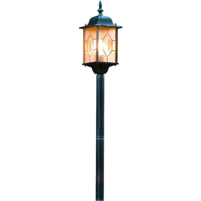 Afbeelding van Staande buitenlamp Spaarlamp E27 75 W Konstsmide Milano 7245 759 Zwart, Zilver