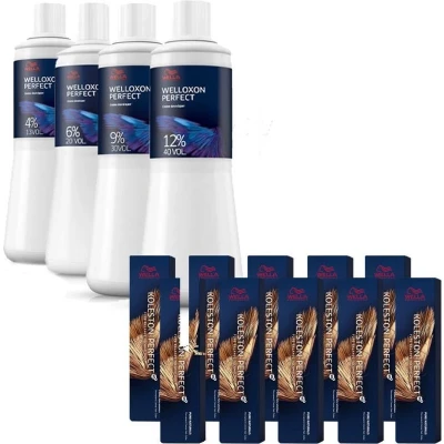 Afbeelding van Wella Koleston Perfect ME+ Pure Naturals Haarkleuring ZZP Startpakket bundel/set/pakket Haibu by Kapperskorting.com
