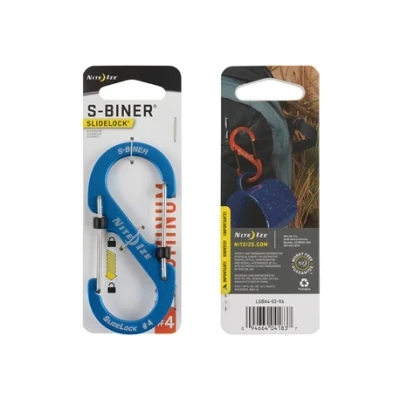 Afbeelding van Nite Ize S Biner #4 Slidelock Karabijnhaak Aluminium Blue Blauw Overige Accessoires