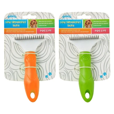 Afbeelding van Pawise Dog Undercoat Rake hondenborstels Small: 7,5 cm breed