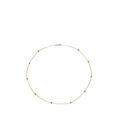 Afbeelding van Elli Glass Crystal Ketting goldcoloured, Dames, Maat: 45, Gold/coloured