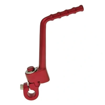 Afbeelding van Vicma Kickstart Lever Red Aluminium voor Derbi EBE, EBS, D50B0