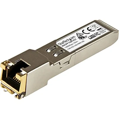 Image de StarTech.com Module de transceiver SFP Gigabit RJ45 en cuivre Compatible Cisco Meraki MA 1GB TX 1000Base T Mini GBIC 100 m transmetteur (mini GBIC) (équivalent à : TX) GigE RJ 45 jusqu&#039;