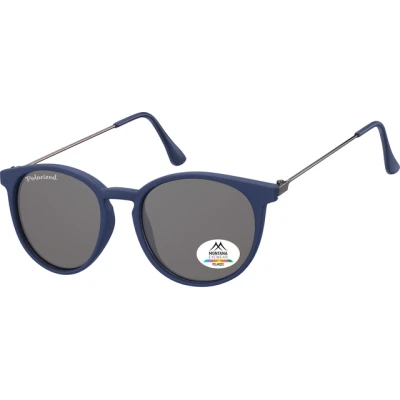 Afbeelding van Zonnebril Montana blauw met smoke polarized glas